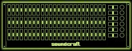 Mischpult 24-Kanal:  Soundcraft Spirit Live 4